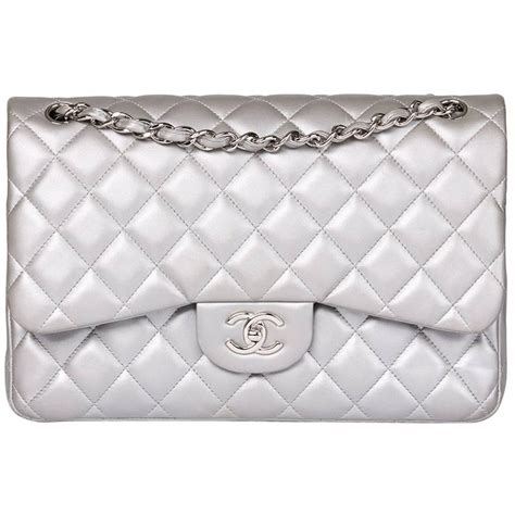 chanel jumbo silver|chanel jumbo fashionphile.